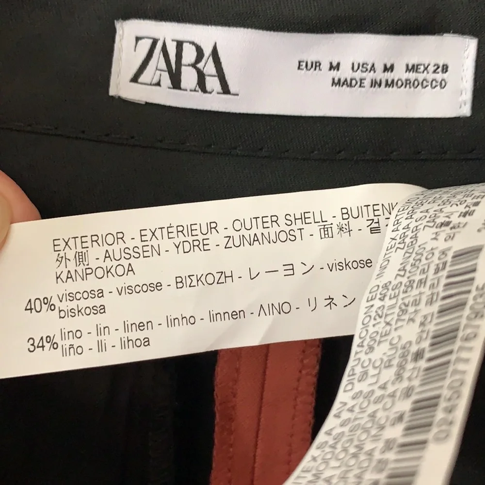 Zara Women's Rust Blazer - Picture 11 of 12